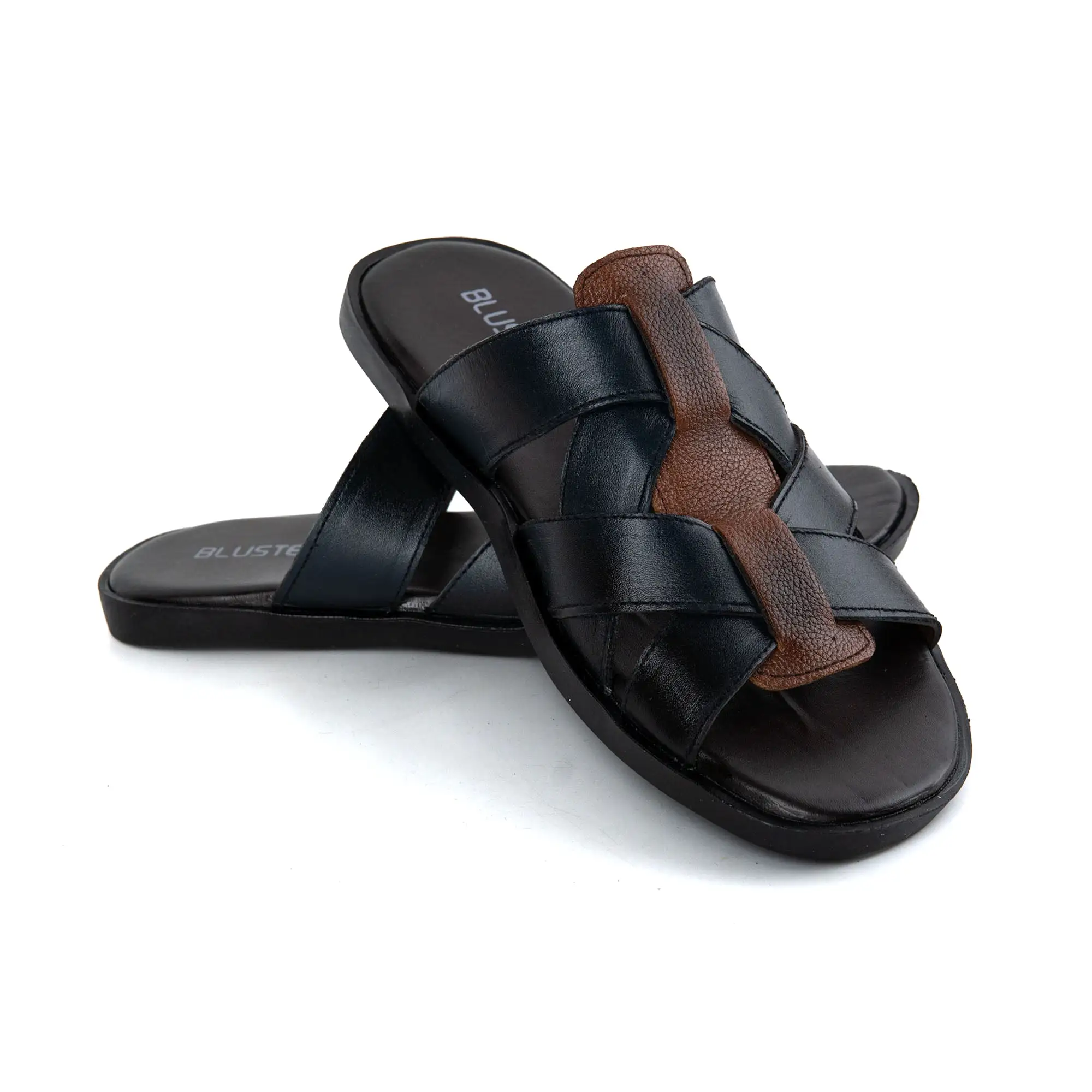 Cross Strap Men Slippers