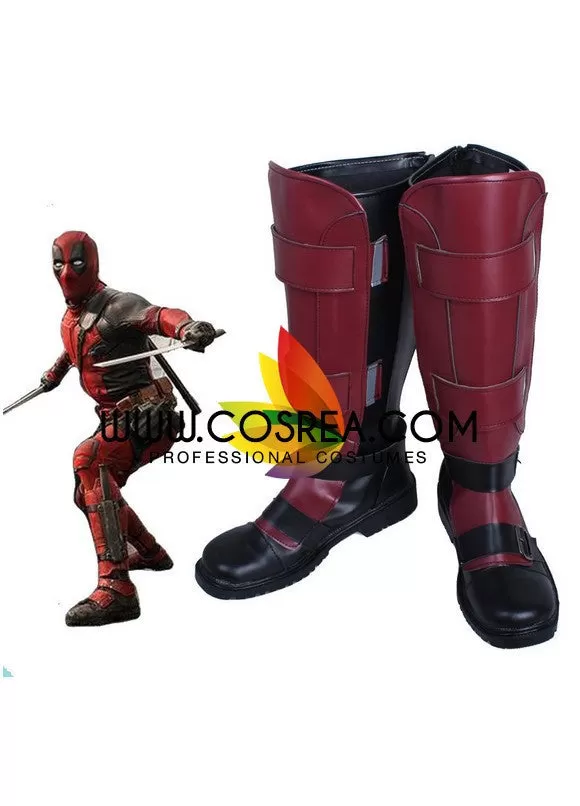 Deadpool Movie Version Cosplay Shoes