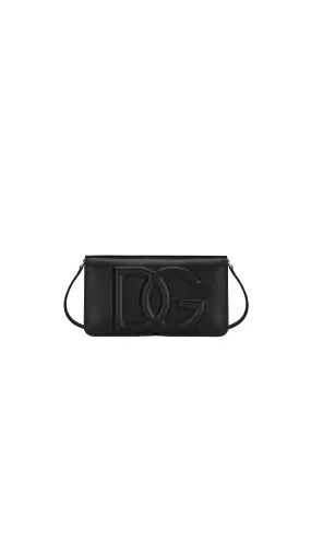 Dg Logo Phone Bag - Black