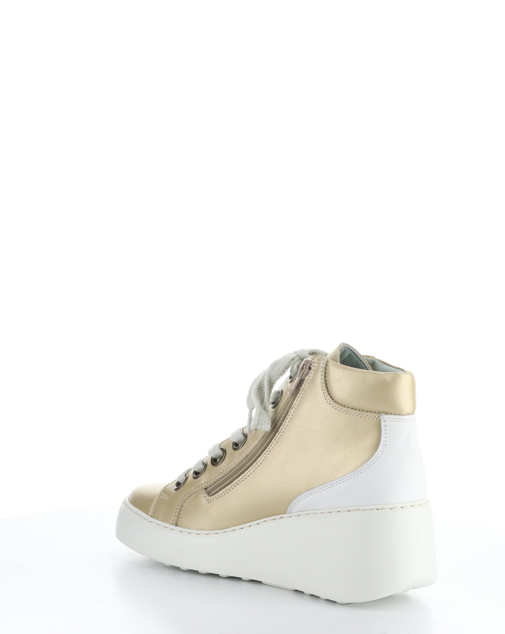 DICE468FLY 007 GOLD Hi-Top Shoes