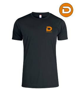 Discexpress & D Discgolf Funktions T-shirt (Herr)