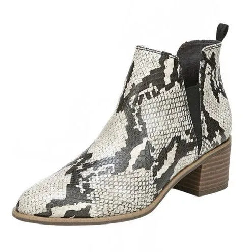 Dr. Scholl's Women's Teammate Snakeprint Bootie