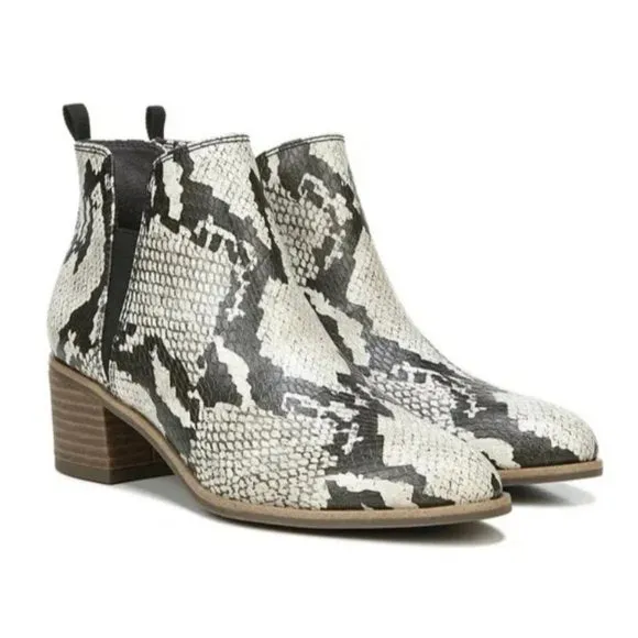 Dr. Scholl's Women's Teammate Snakeprint Bootie