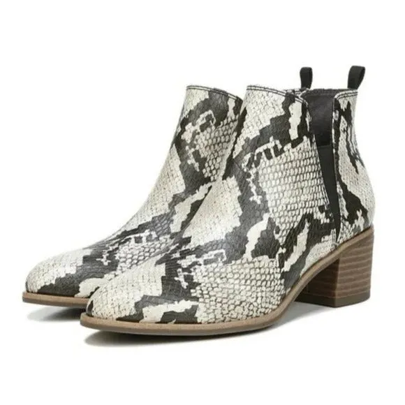 Dr. Scholl's Women's Teammate Snakeprint Bootie