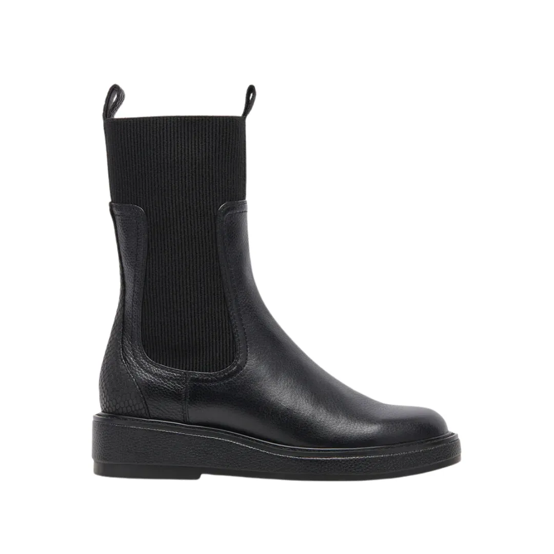 ELYSE H20 FLAT BOOT BLACK