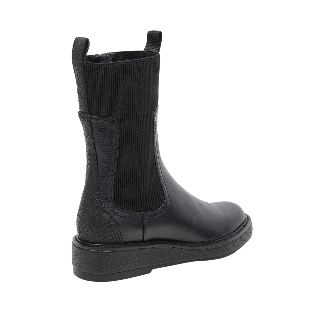 ELYSE H20 FLAT BOOT BLACK