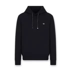 Emporio Armani - Logo Patch Hoodie in Navy