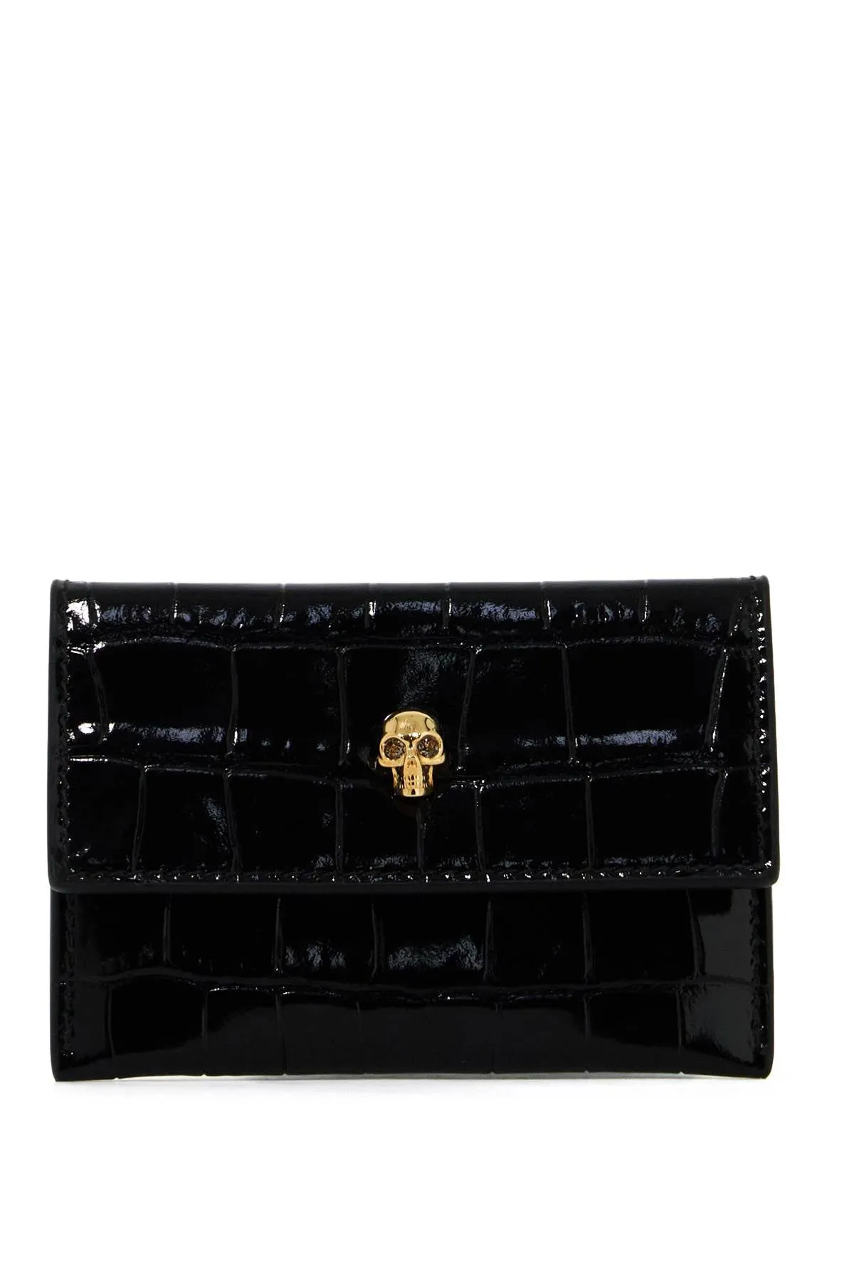 envelope skull cardholder 632039 1JM0G BLACK