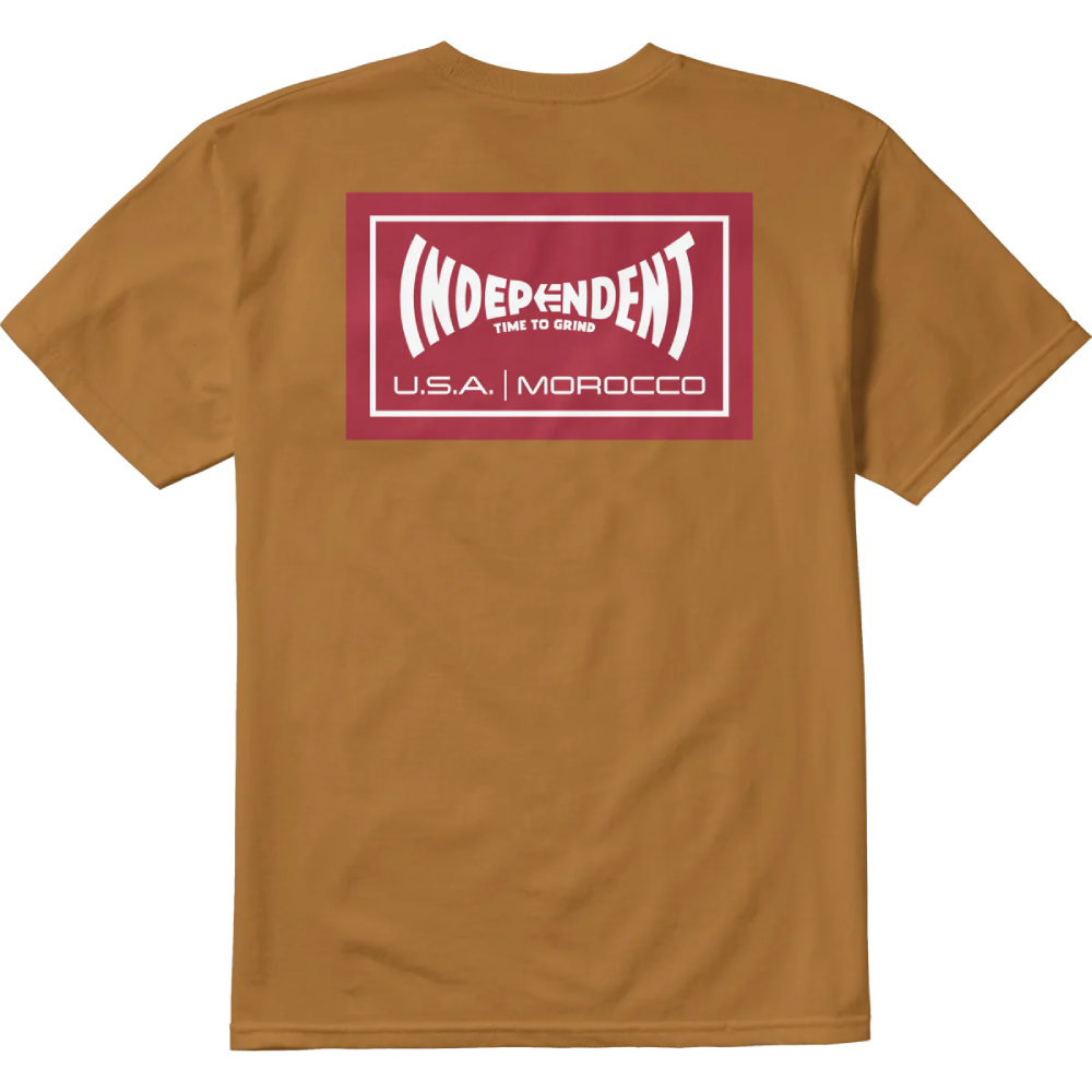 Etnies X Independent Wash T-Shirt Tobacco