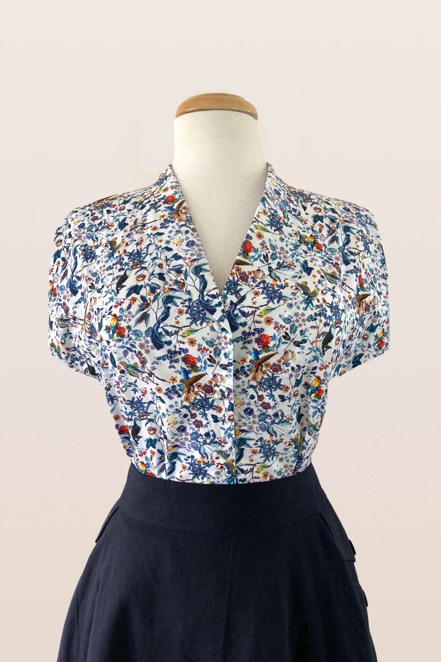 Fabulous Parrot Blouse