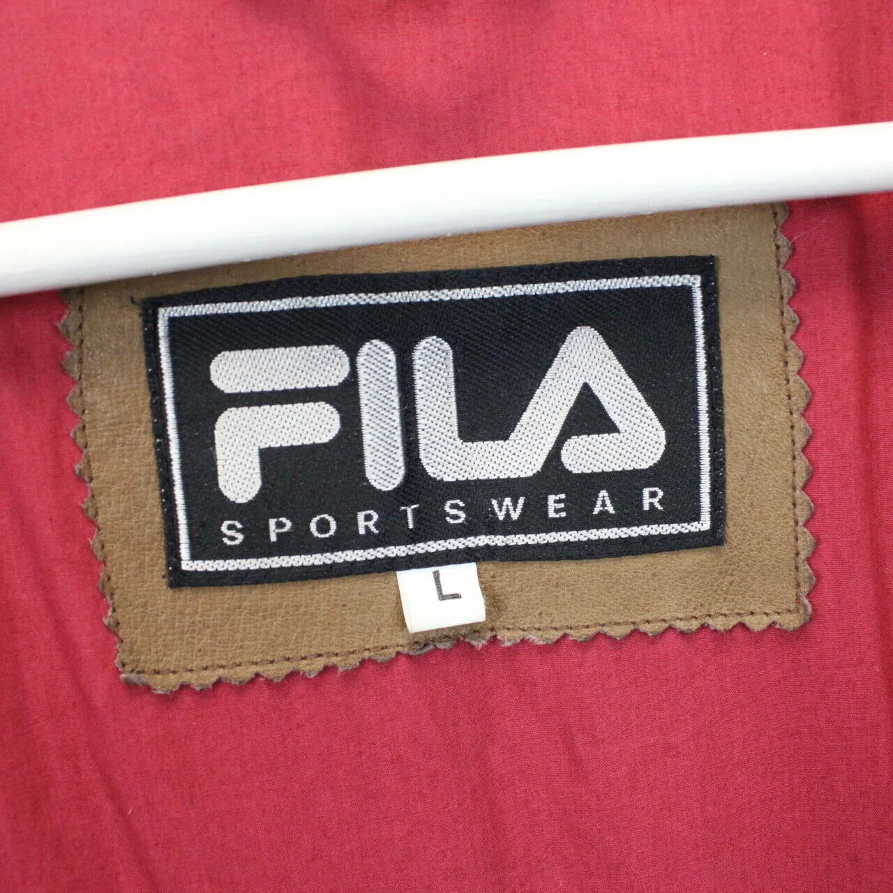 FILA 90s Puffer Jacket Navy Blue | XL