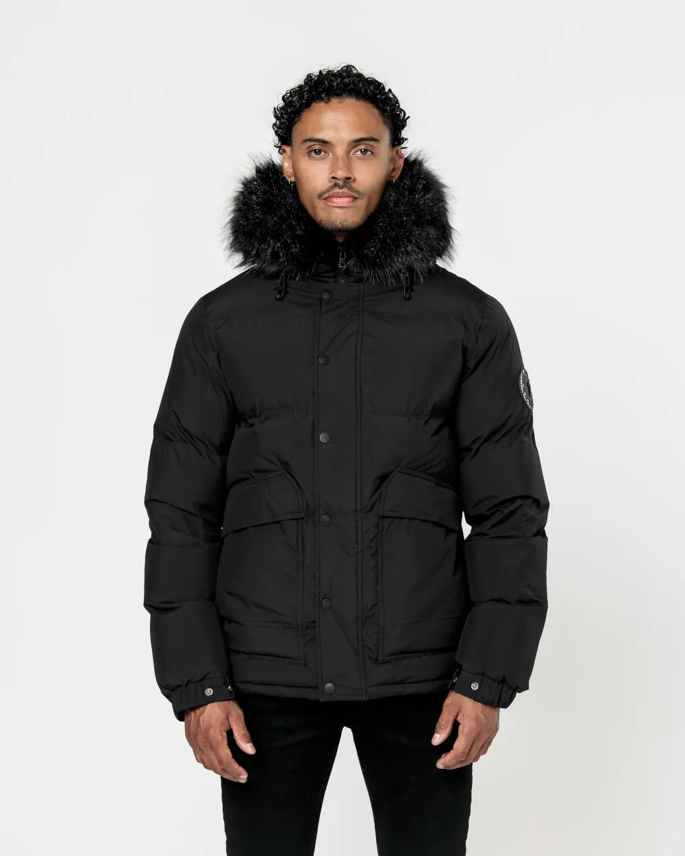 Fur Hood Puffer Jacket