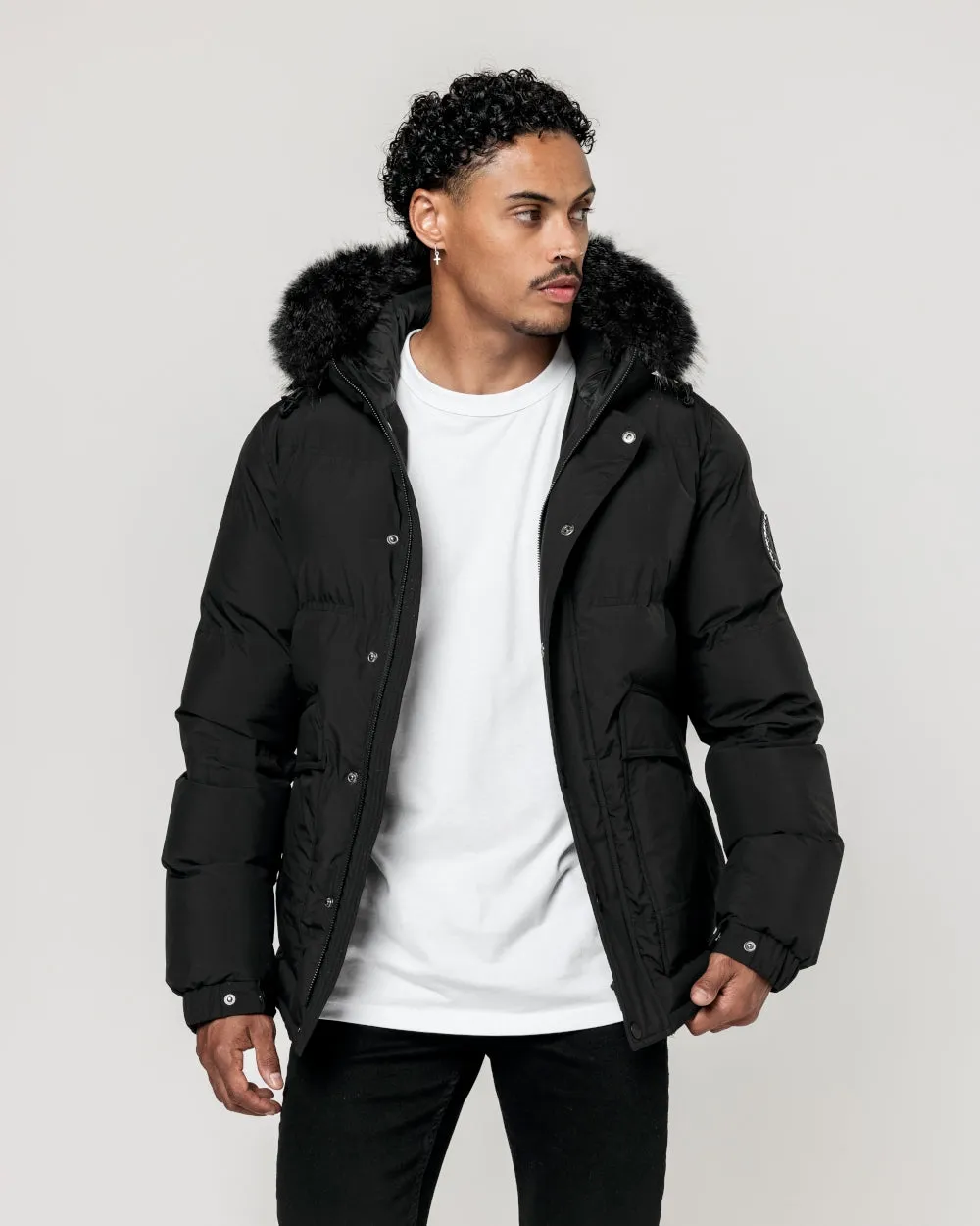 Fur Hood Puffer Jacket