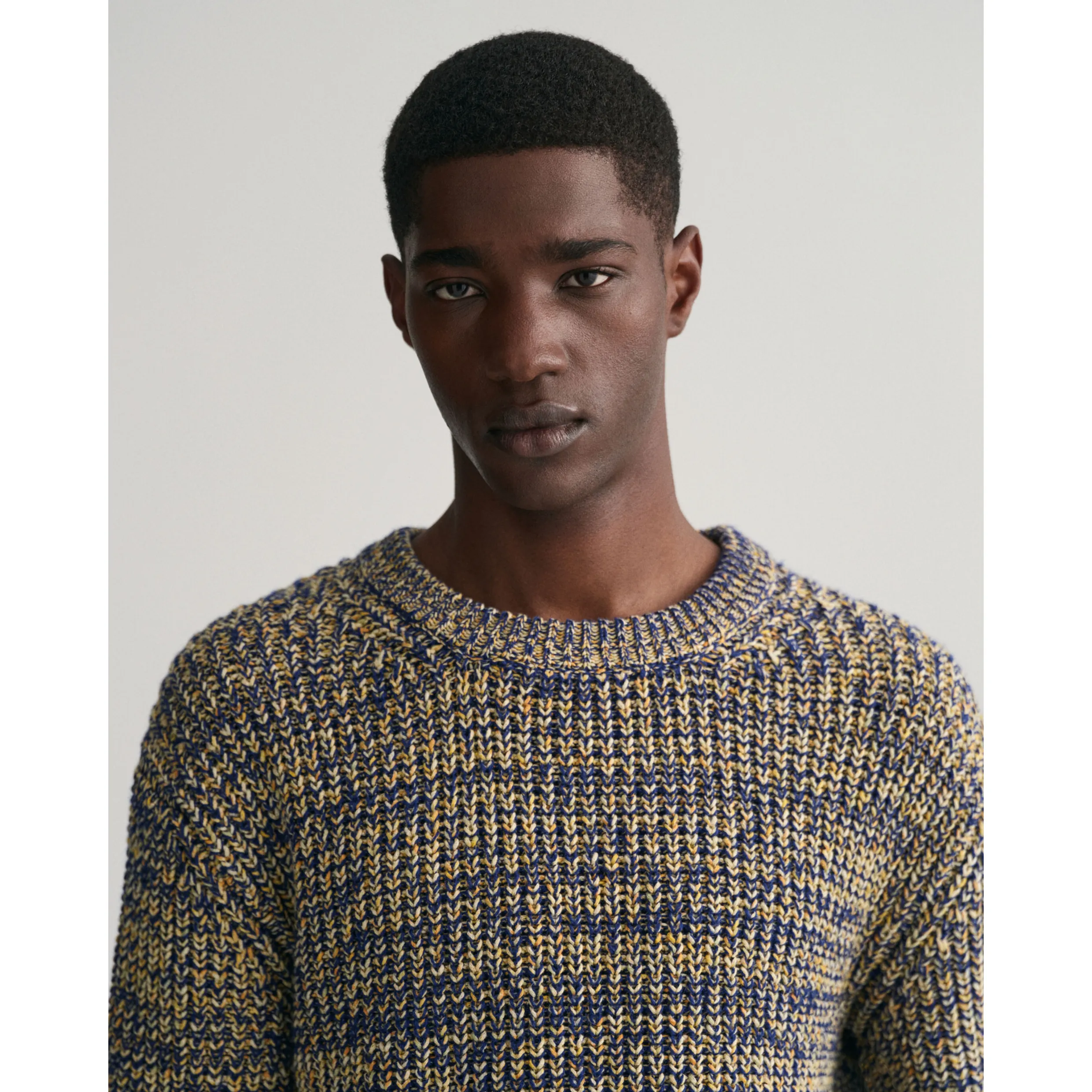 GANT Ribbed Crew Neck Sweater 8060067