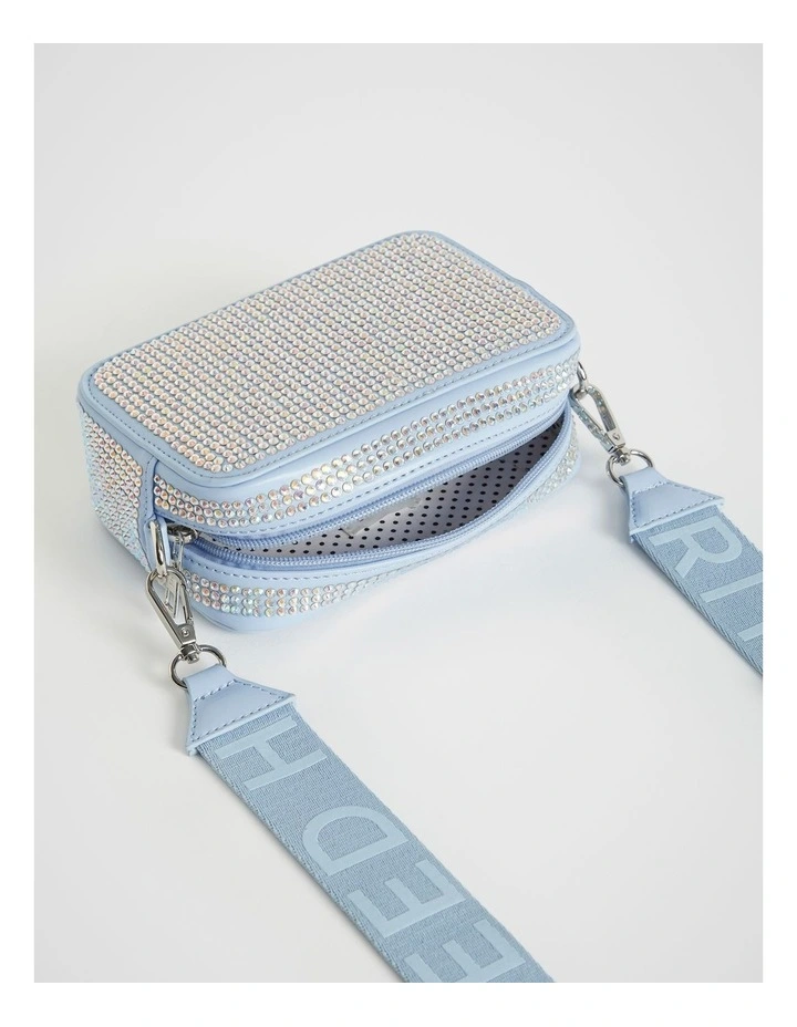 Jewel Camera Bag in Soft Blue