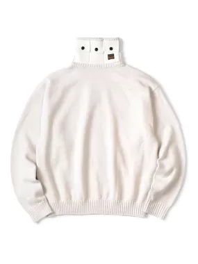 Kapital 8G Cotton Wool Nickel 3 High-Neck Sweater