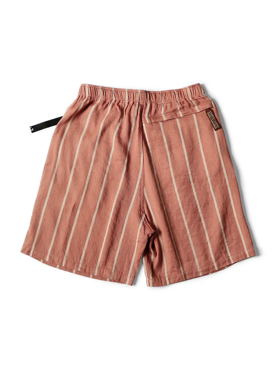 Kapital Linen Phillies Stripe Easy Shorts pants