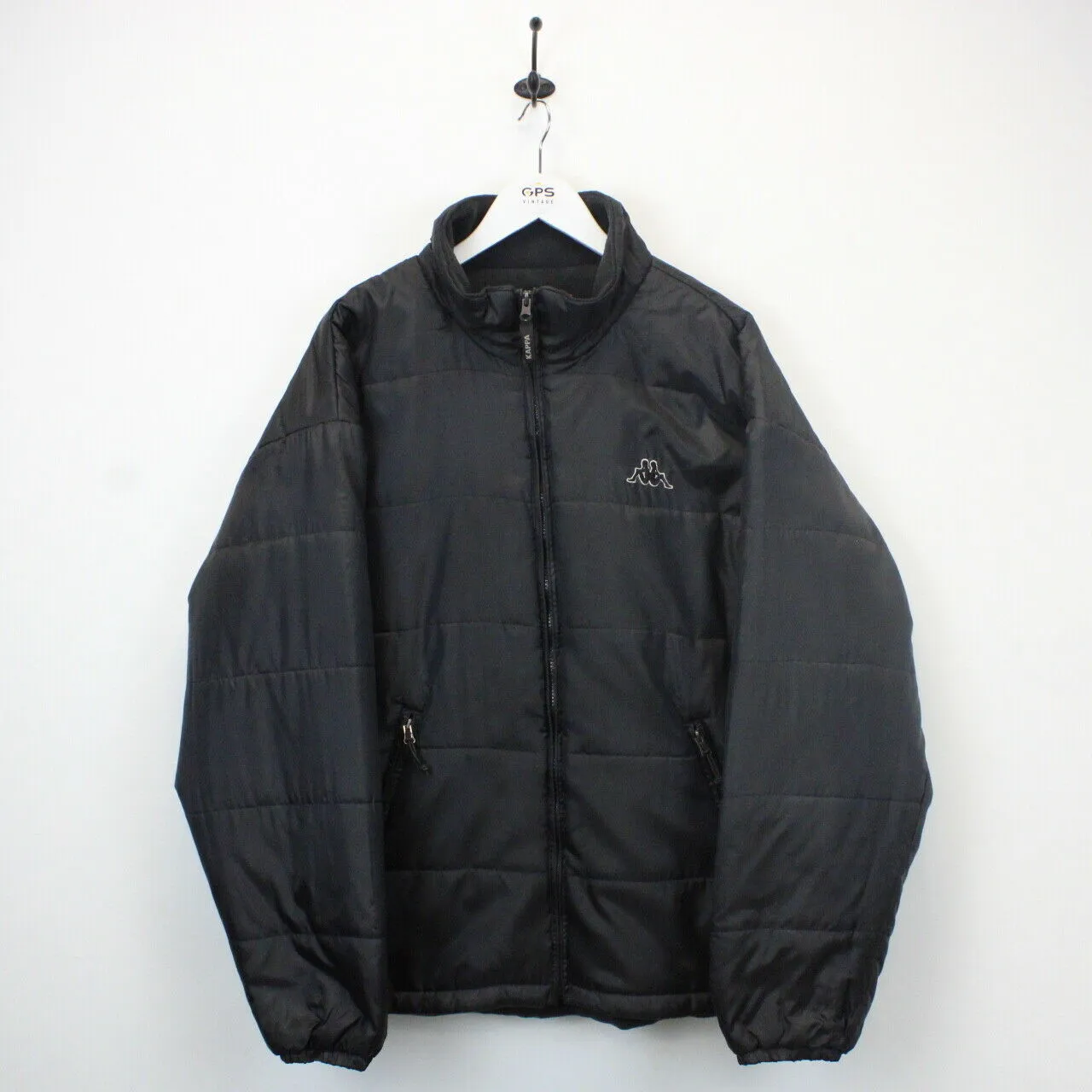 KAPPA 90s Puffer Jacket Black | XL