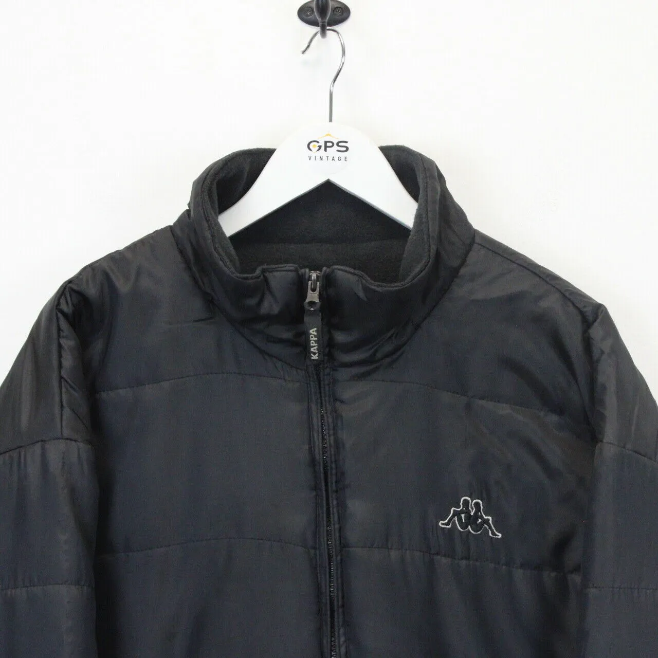 KAPPA 90s Puffer Jacket Black | XL