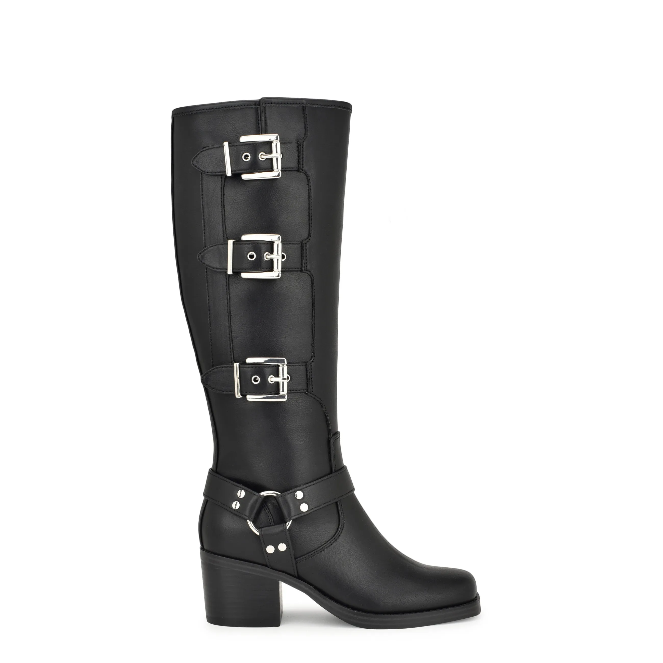 Karry Heeled Moto Boots