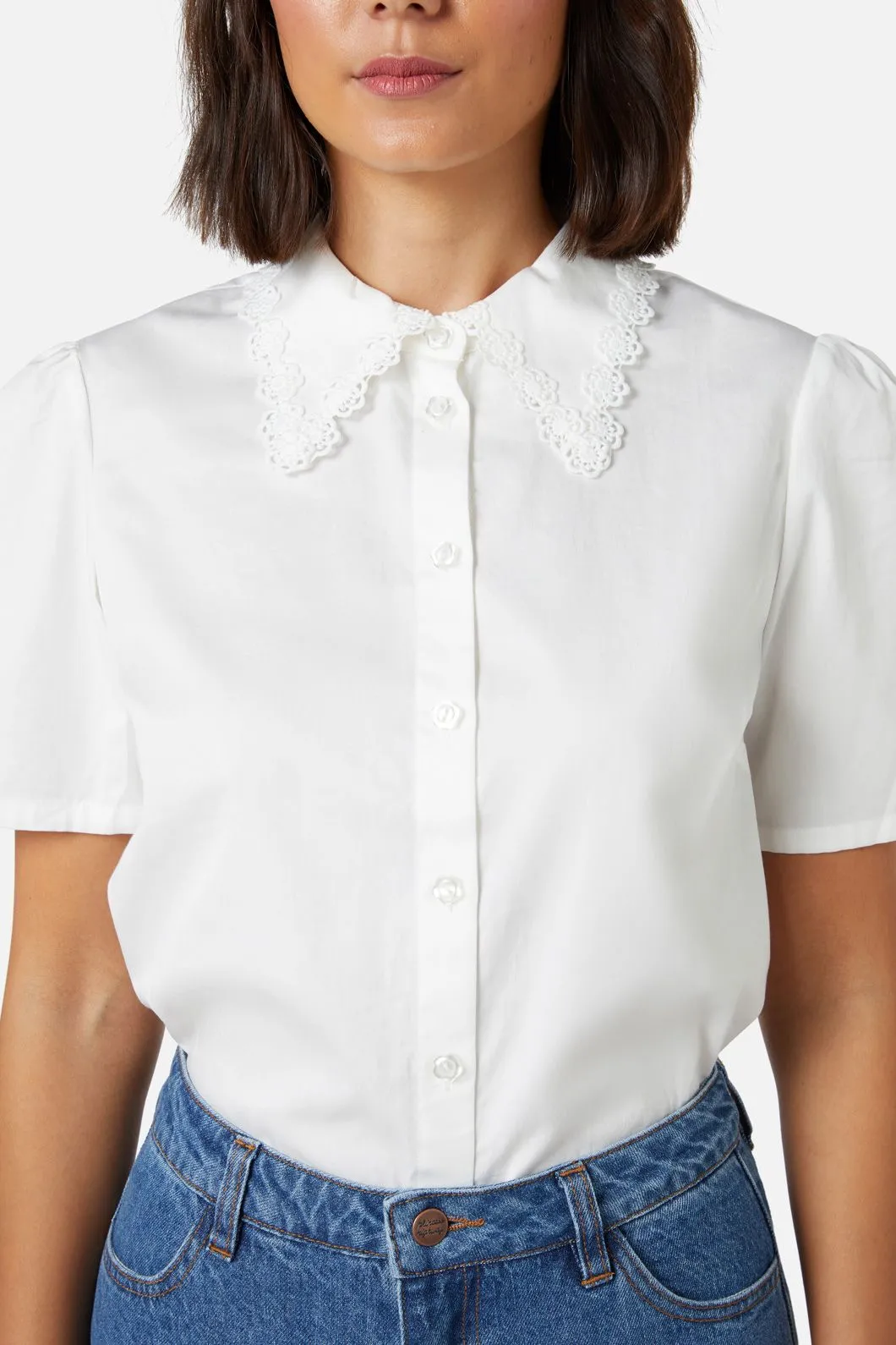 Lacey Flower Blouse