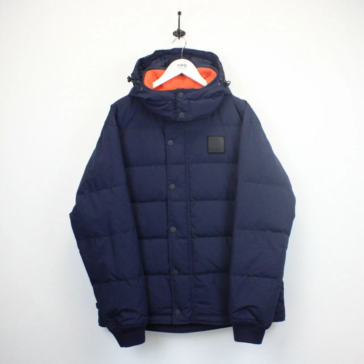 LACOSTE Puffer Jacket Navy Blue | XL