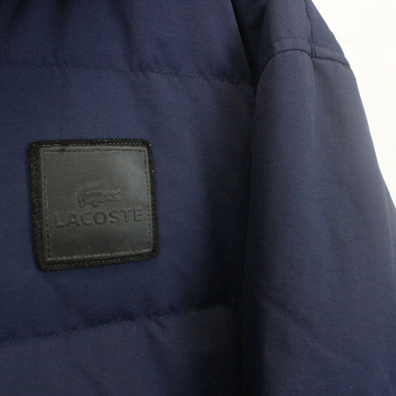 LACOSTE Puffer Jacket Navy Blue | XL