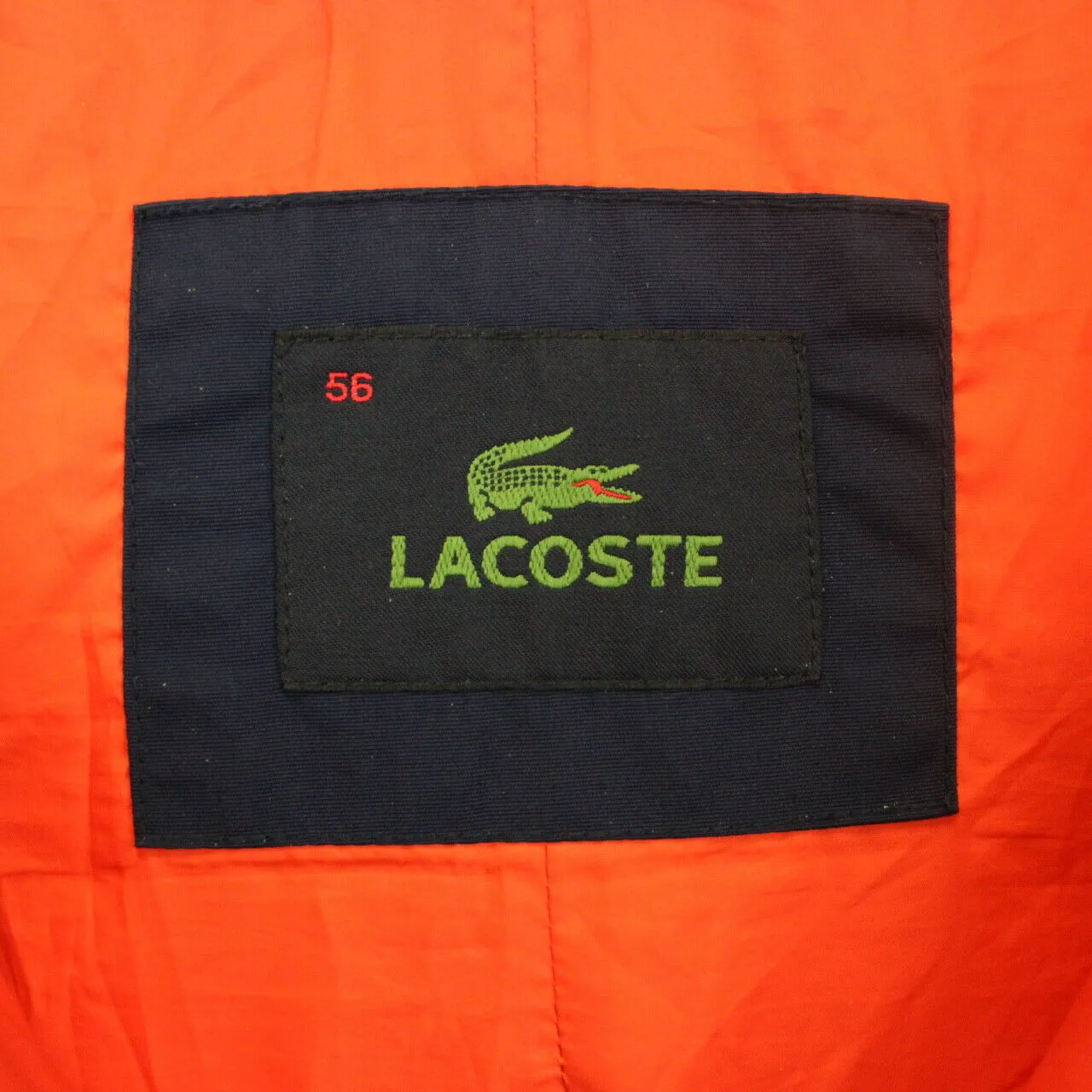 LACOSTE Puffer Jacket Navy Blue | XL