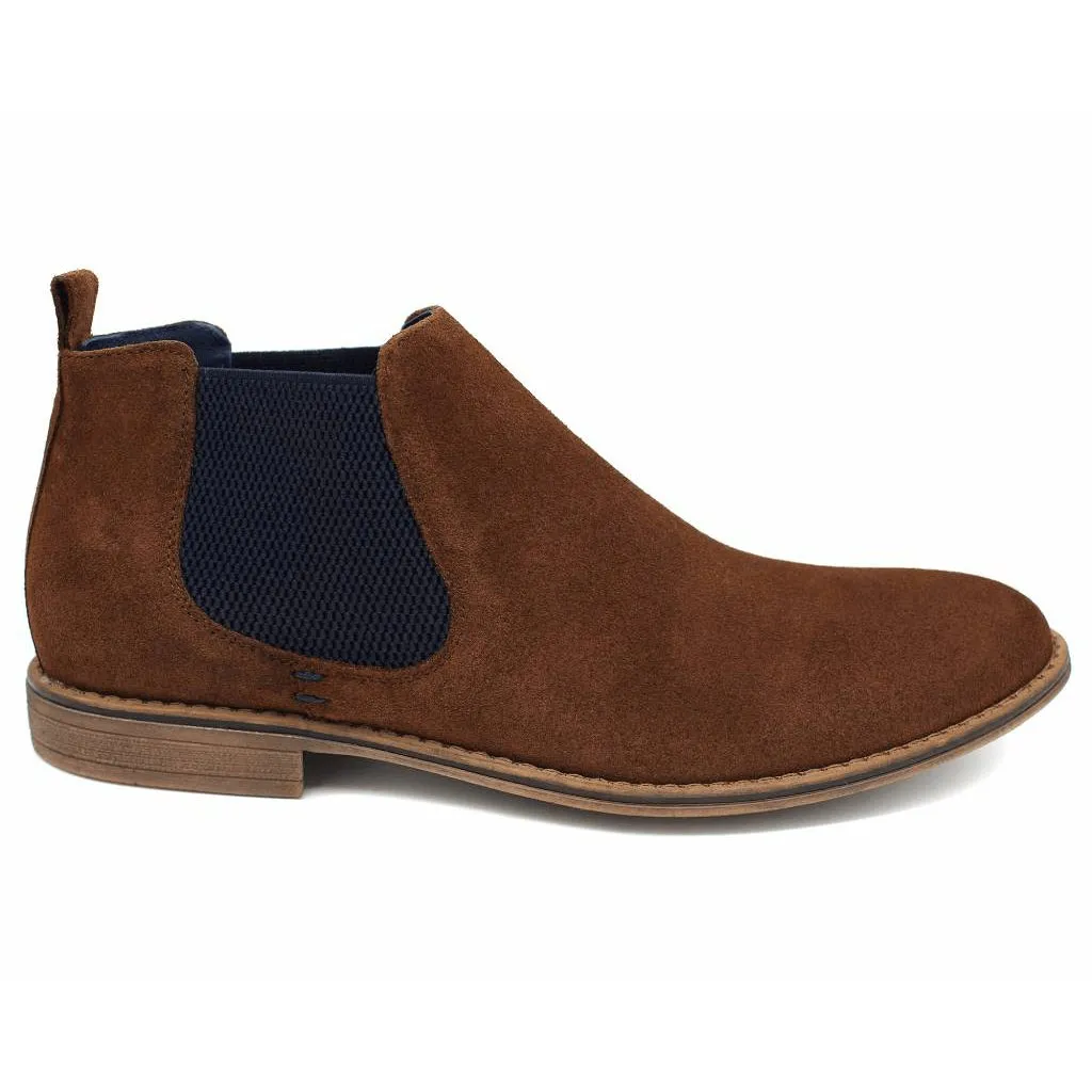 Lacuzzo Dark Brown Chelsea Boot