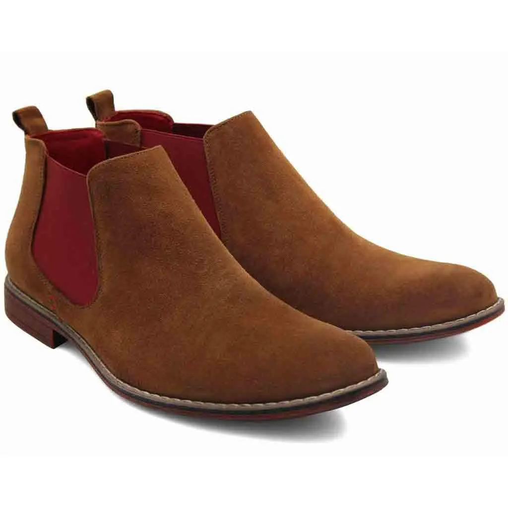 Lacuzzo Tan Chelsea Boot