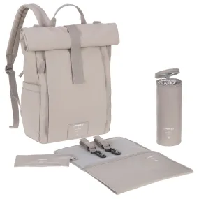 Lassig Diaper Bag Rolltop - Taupe  - Clement