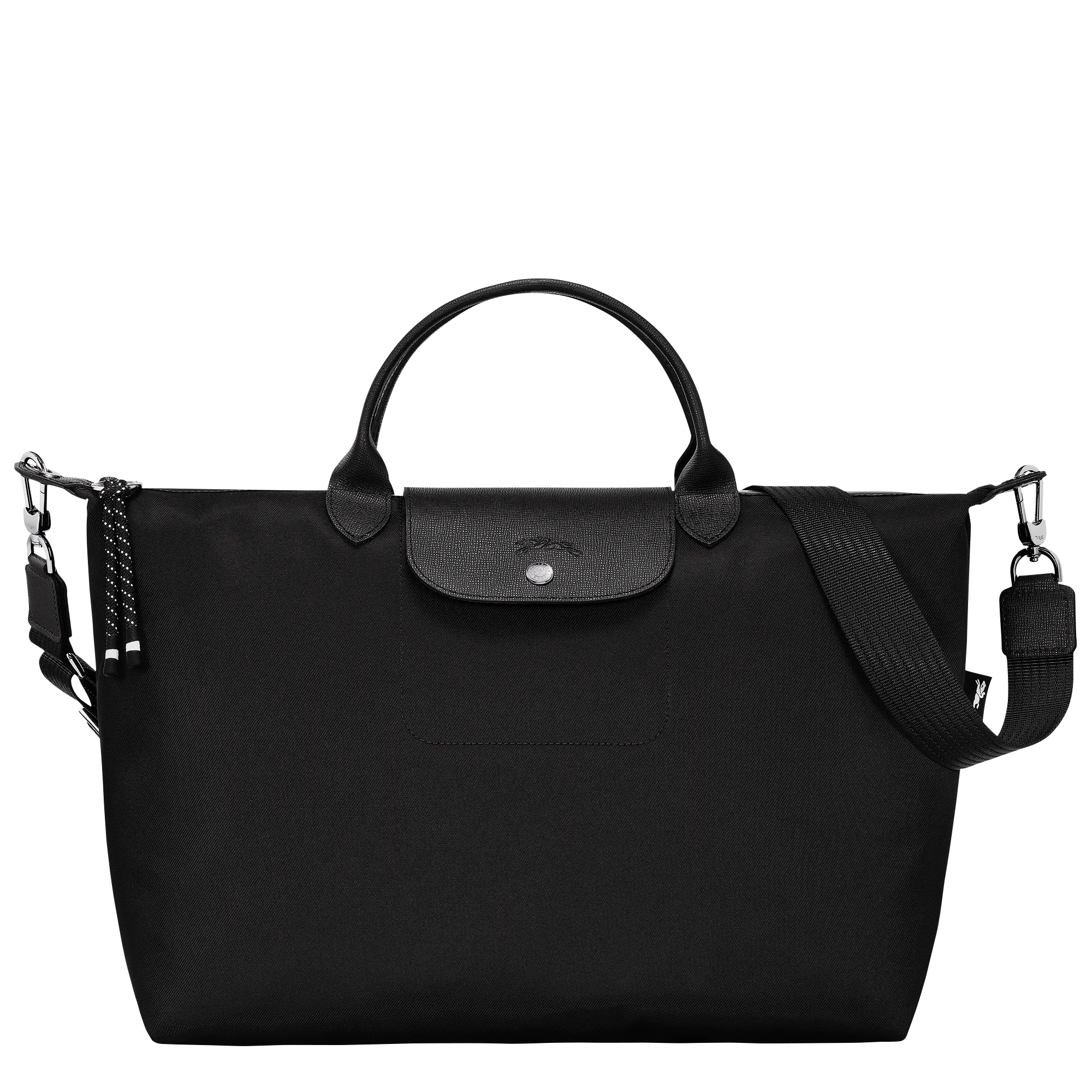 Le Pliage Energy XL Handbag Black - Recycled canvas