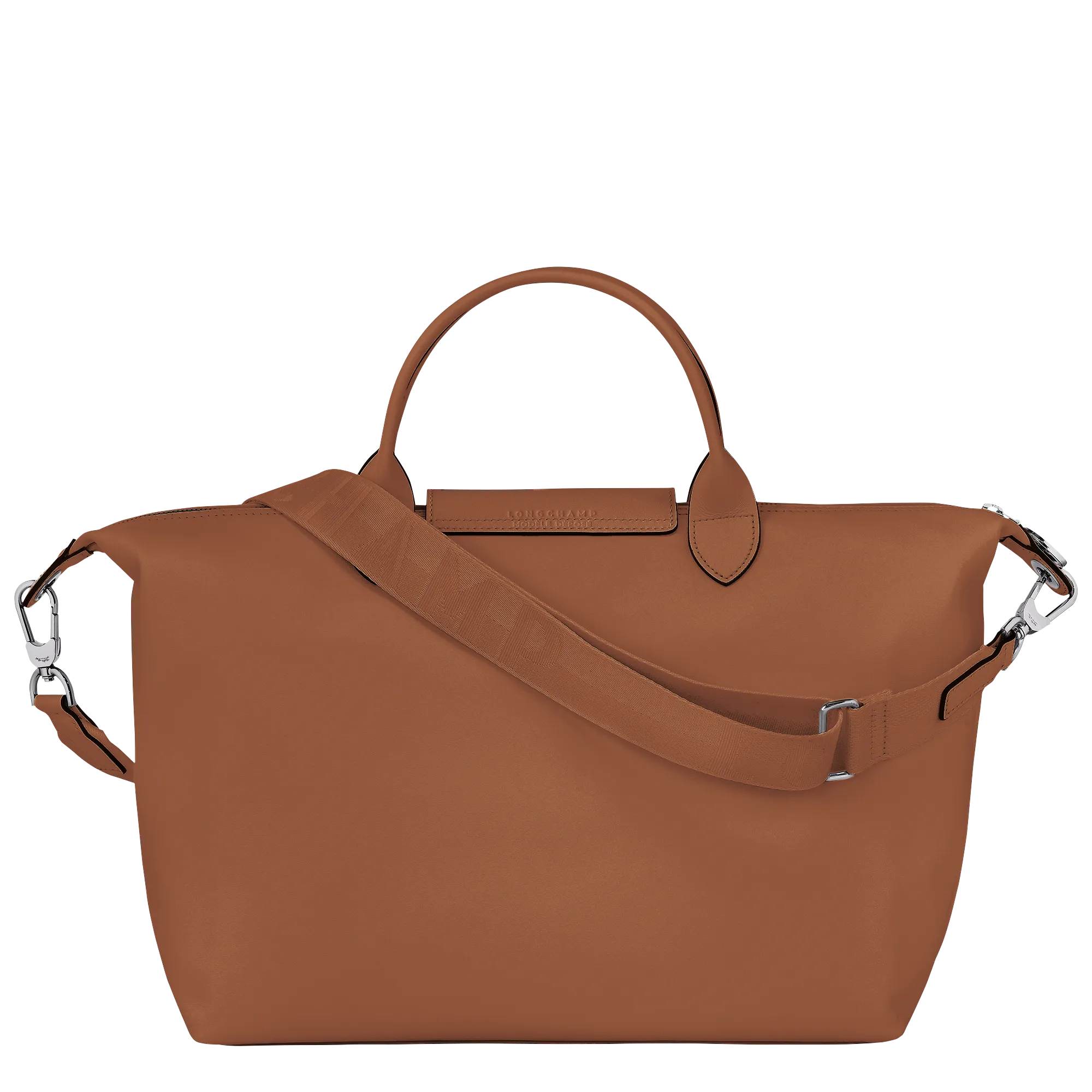 Le Pliage Xtra L Handbag Cognac - Leather