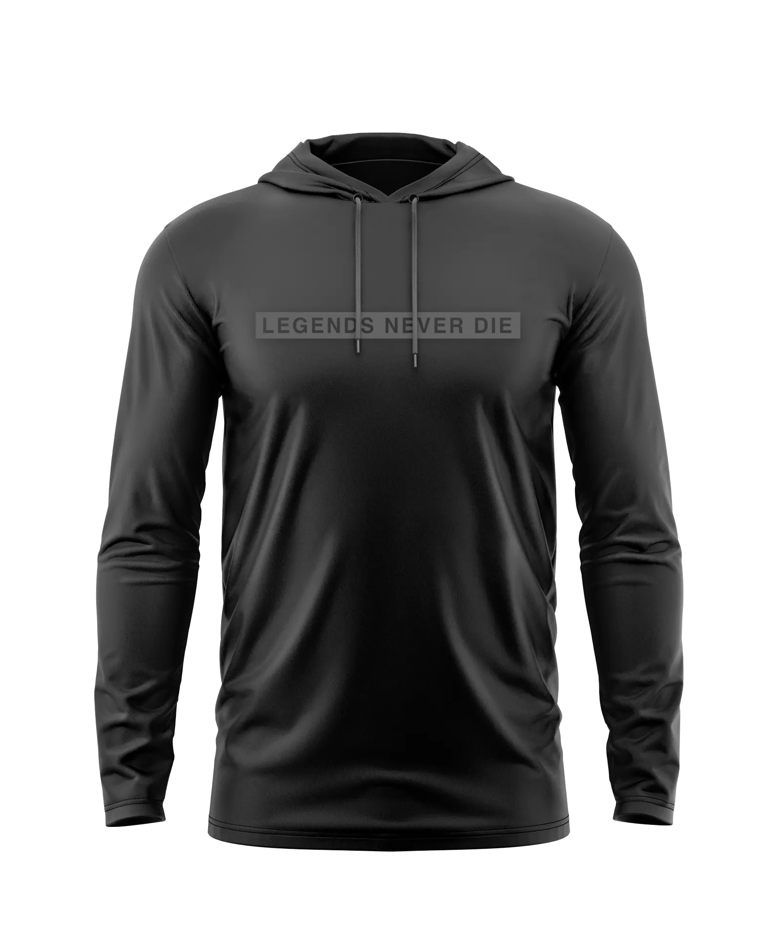 Legends Never Die Black Collection Athletic Hoodie