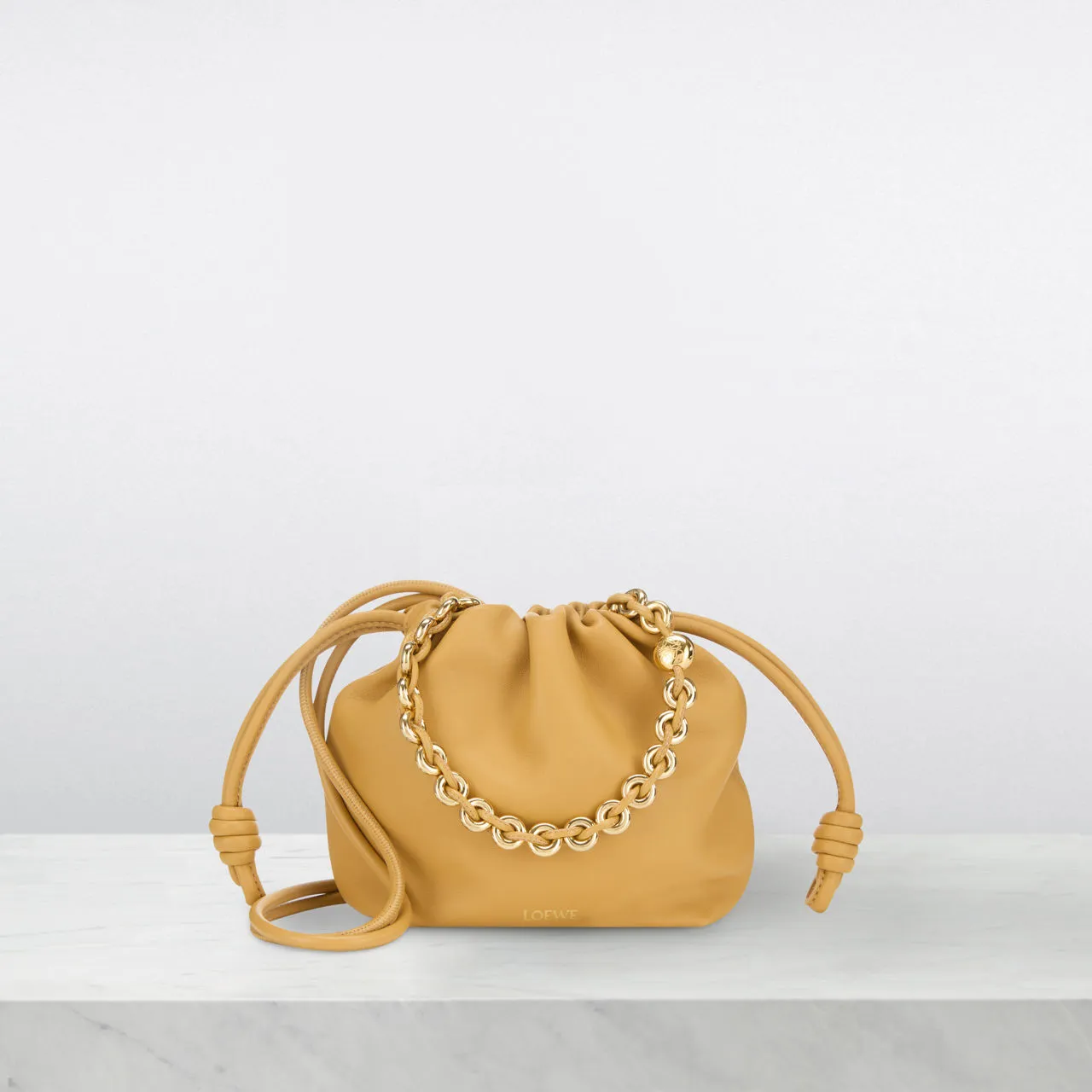 LOEWE Flamenco Purse Shoulder Bag - Sahara