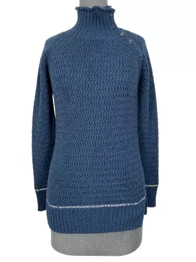 LORO PIANA Lupetto Berkeley Cotton Cashmere Sweater Size XS