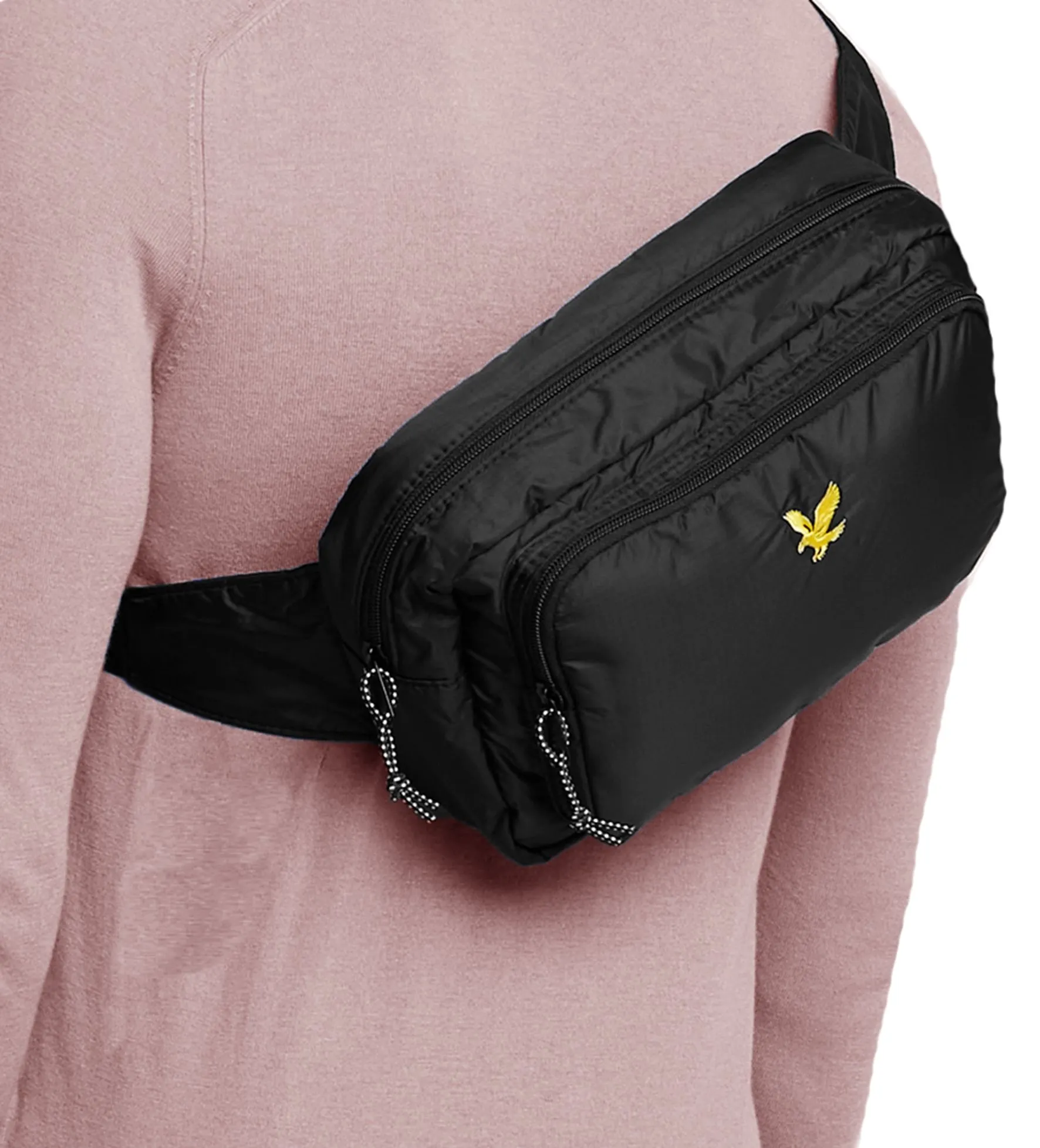 Lyle & Scott Wadded Side Bag True Black