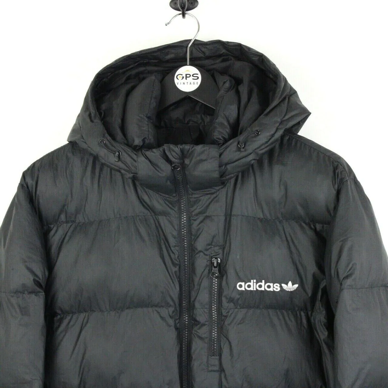 Mens ADIDAS ORIGINALS Puffer Jacket Black | Large