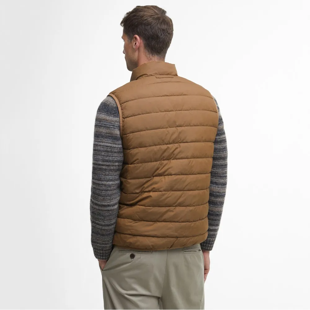 Mens Brown Bradbury Puffer Gilet