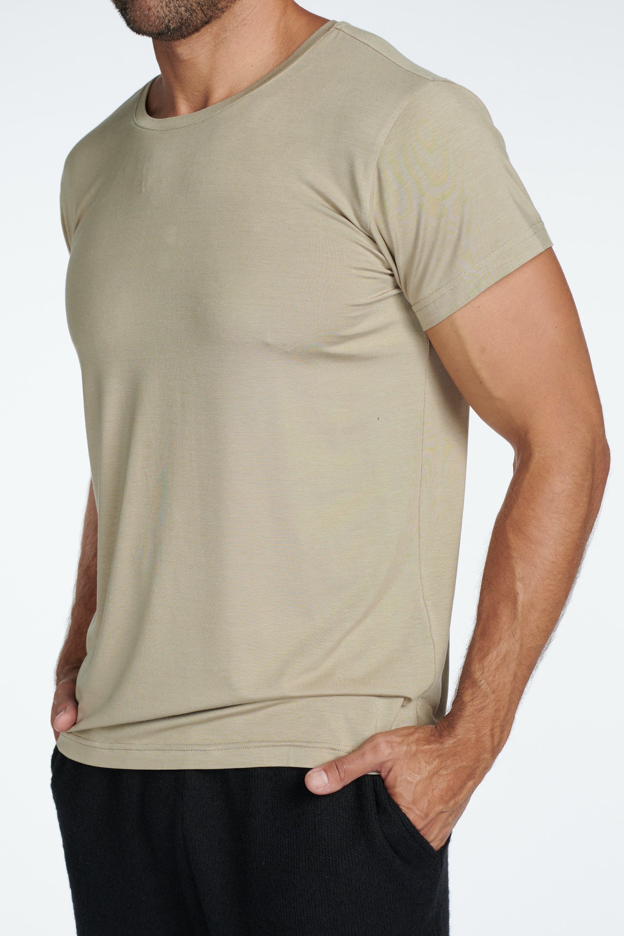 Men's Modal Crew Neck Tee