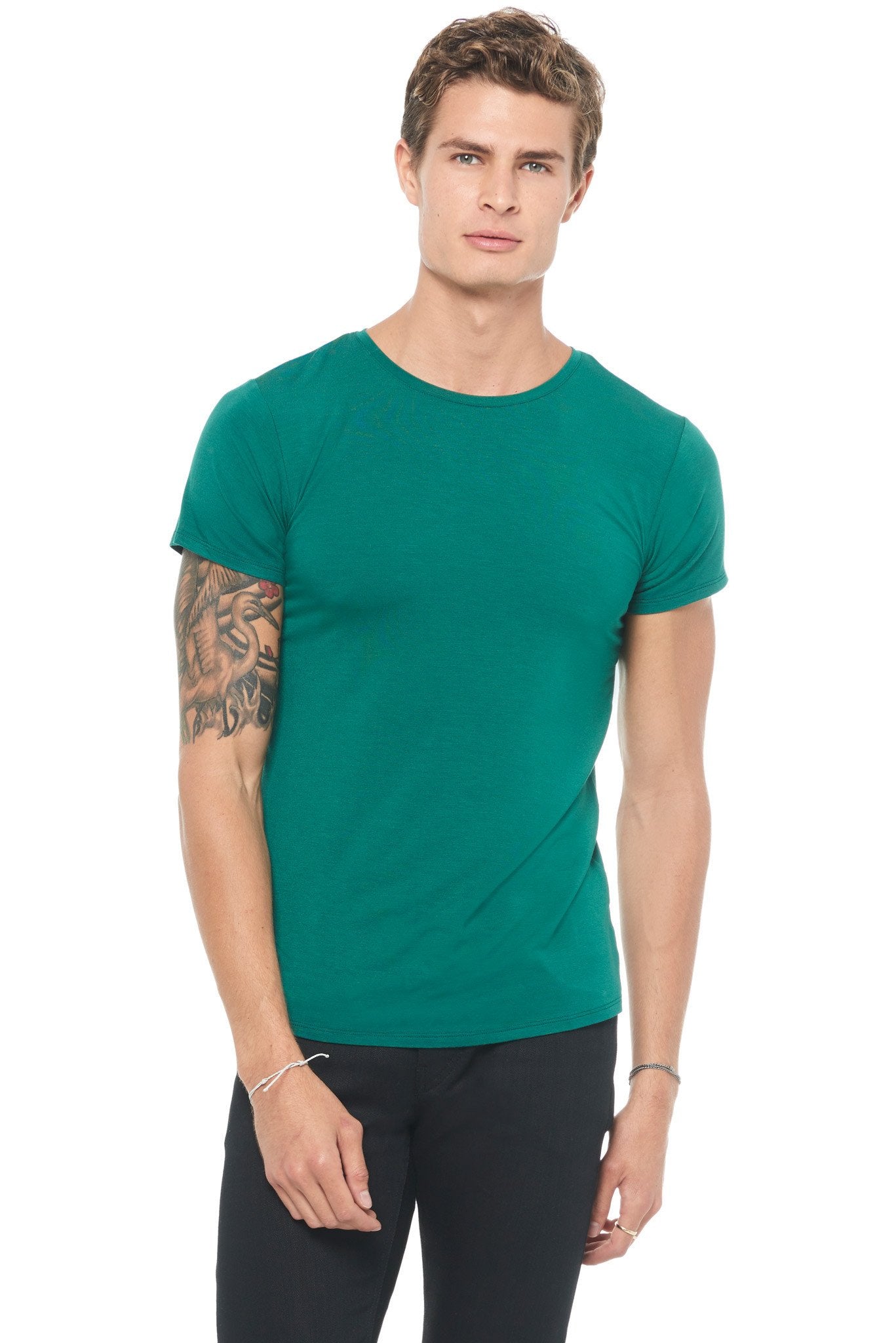 Men's Modal Crew Neck Tee