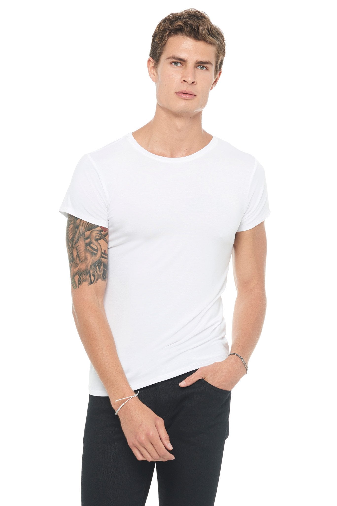 Men's Modal Crew Neck Tee