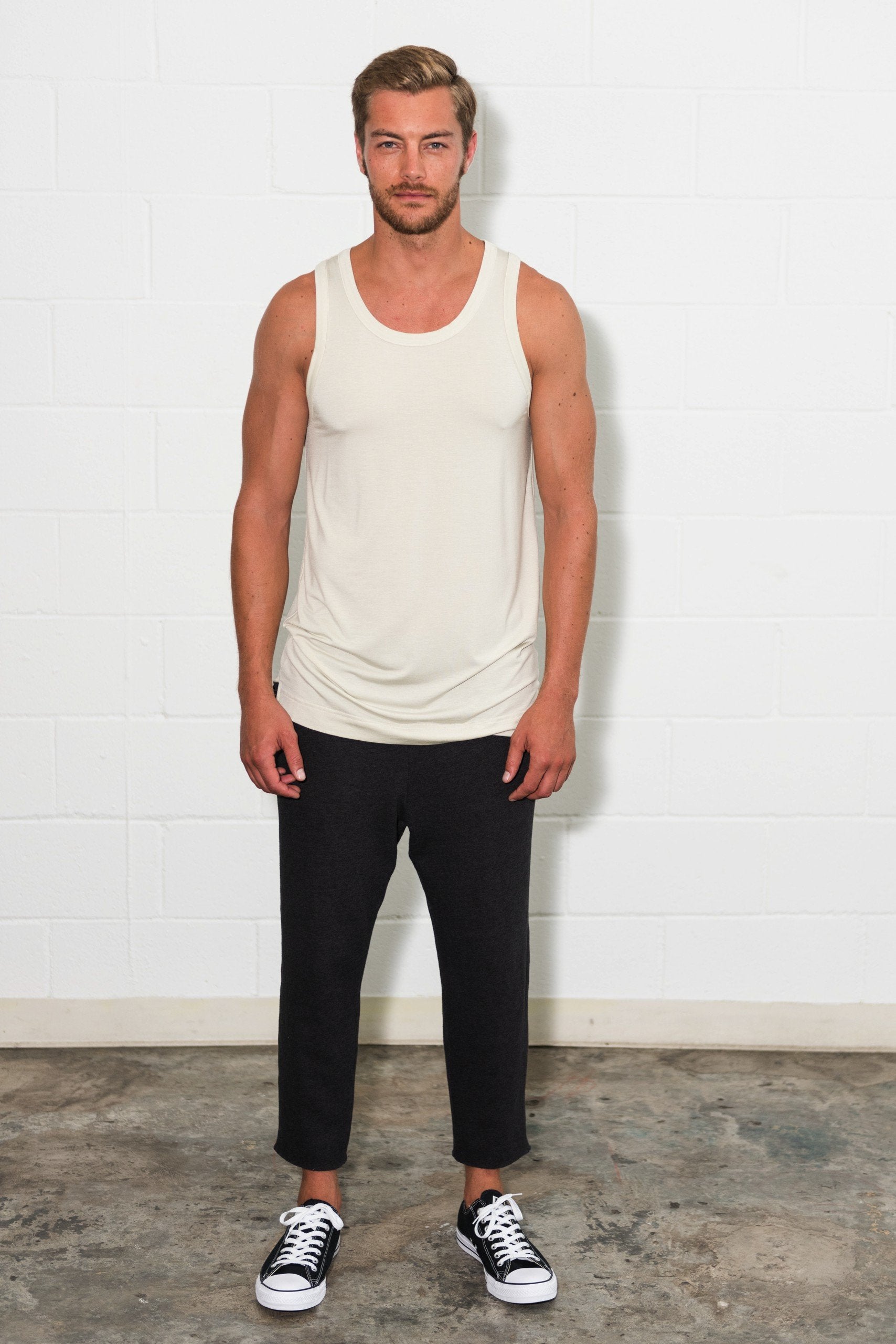 Men's Modal Hi-Lo Tank