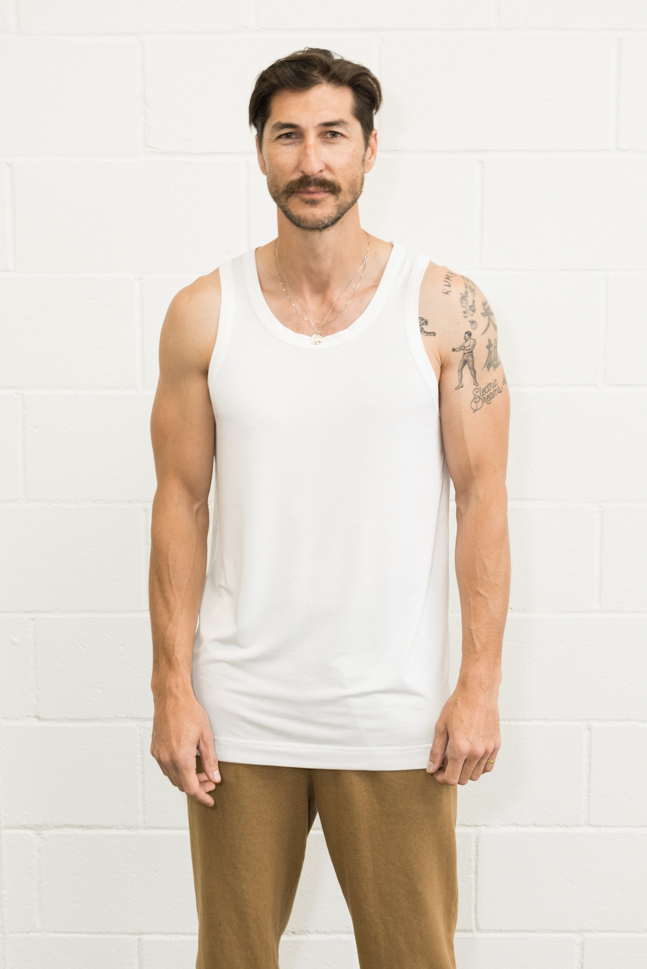 Men's Modal Hi-Lo Tank