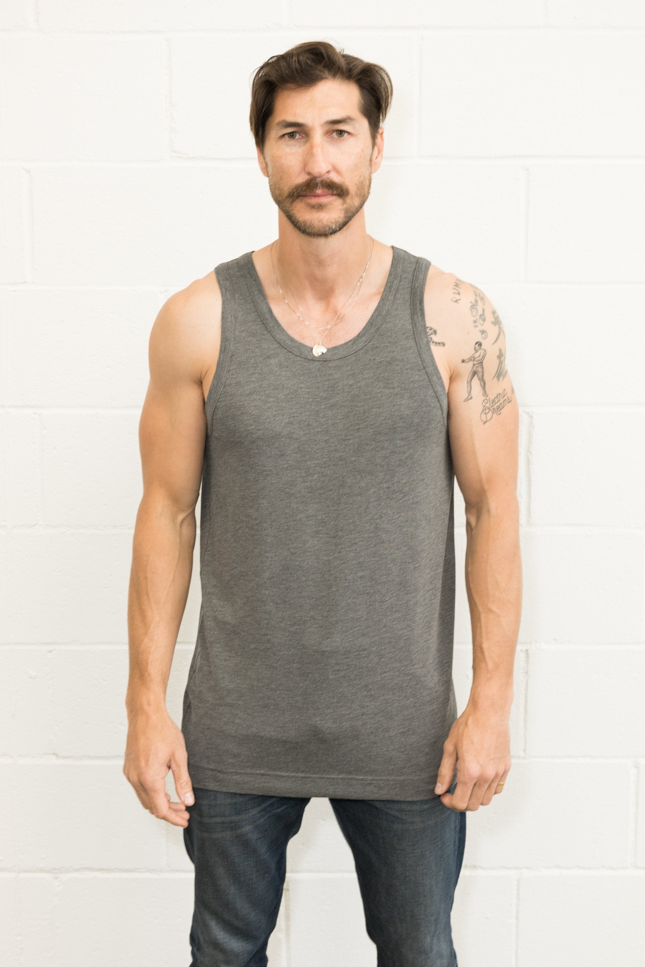 Men's Modal Hi-Lo Tank