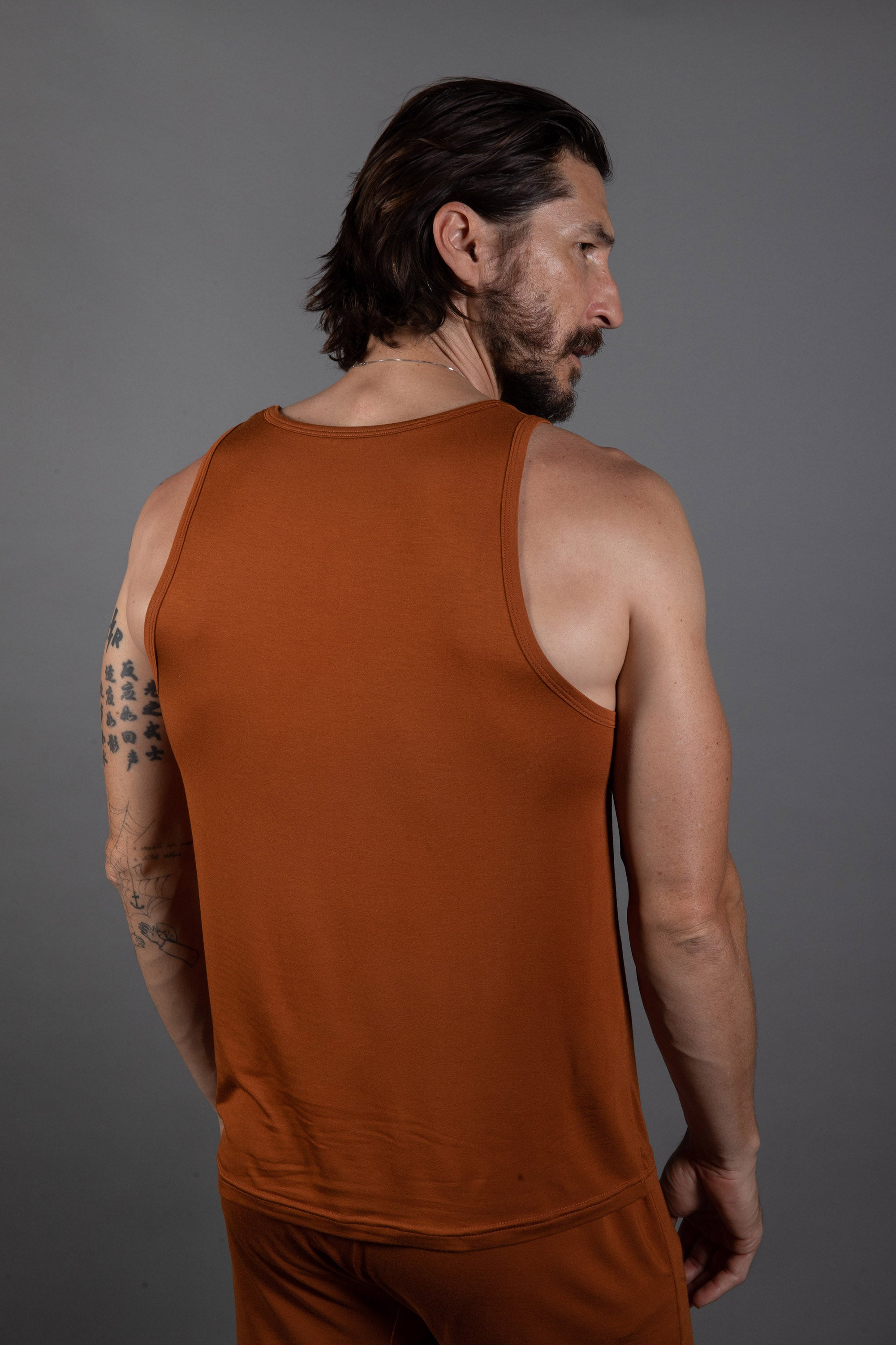 Men's Modal Scoop Neck Tank Top