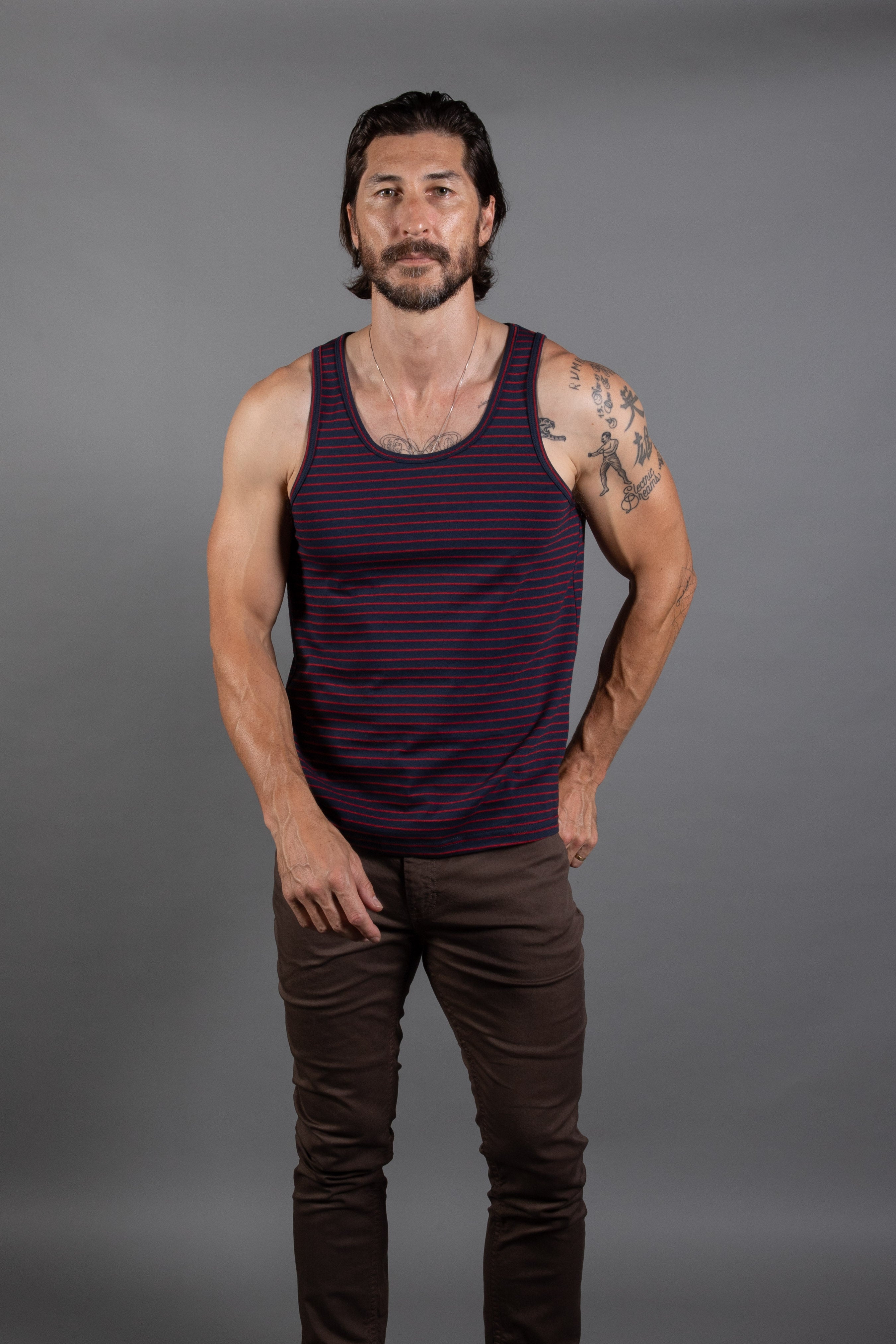 Men's Westbrook Stripe Tank