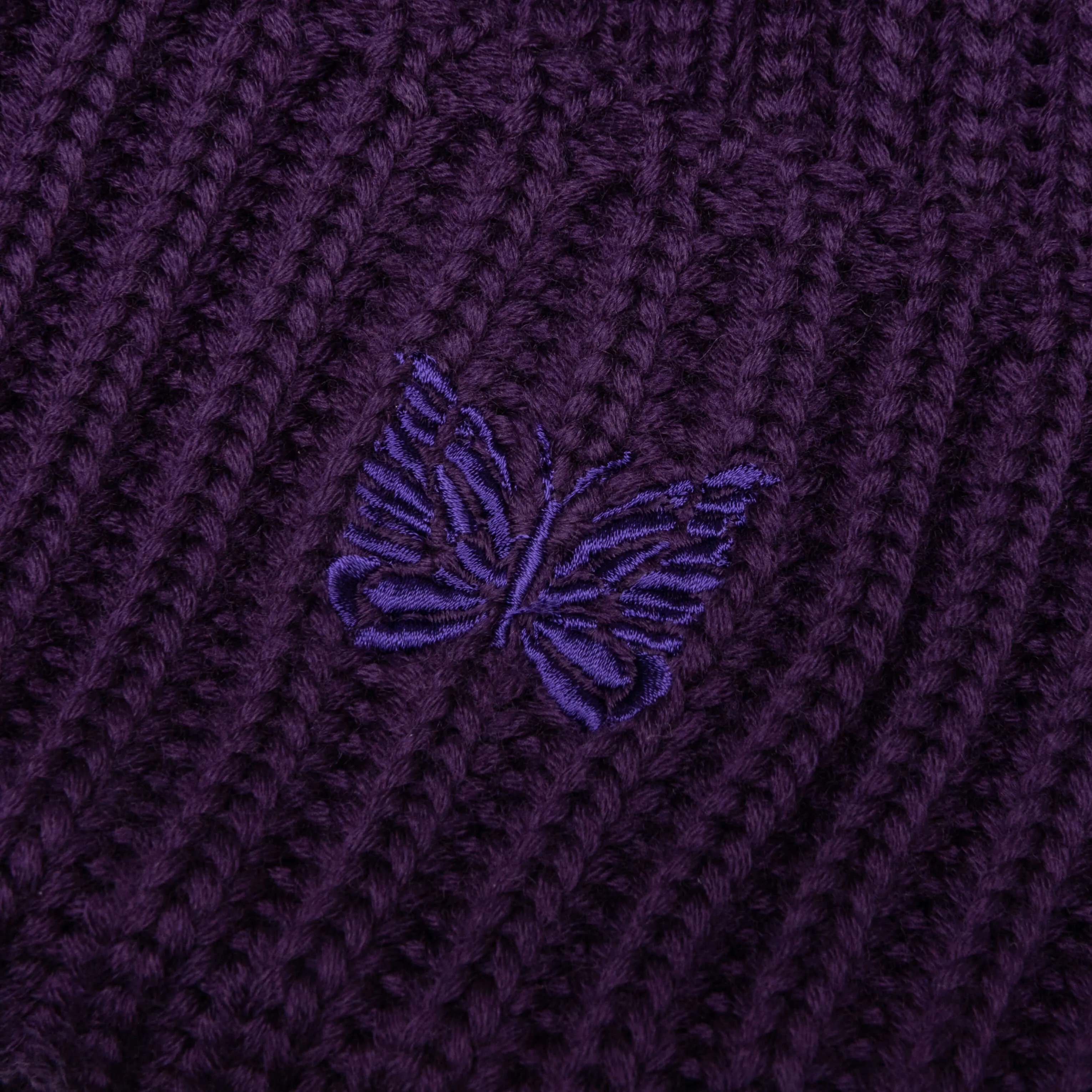 Merino Wool Watch Cap - Purple