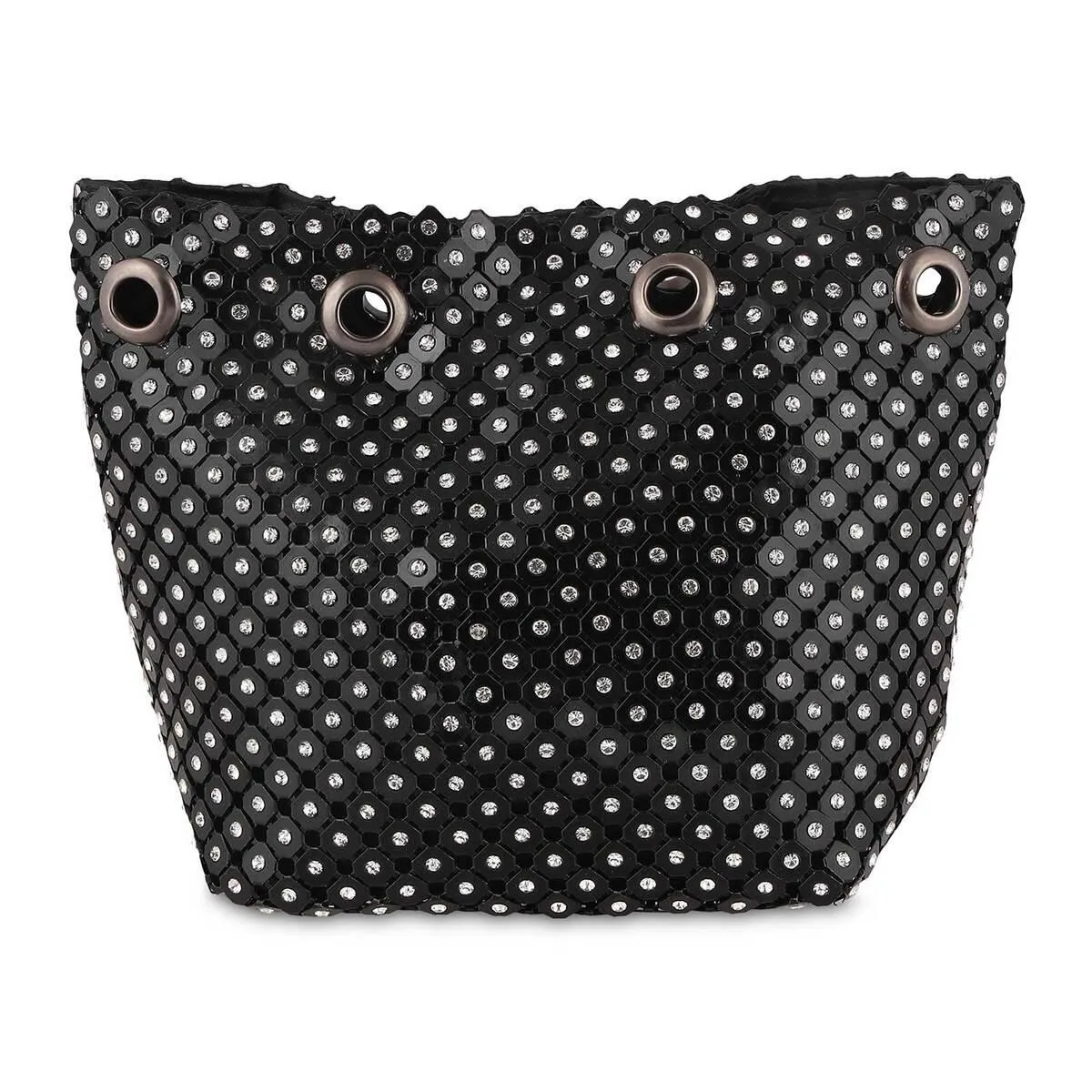 Metro Women Black Evening Bag