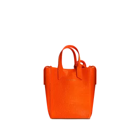 Mini Sarah orange neon tote